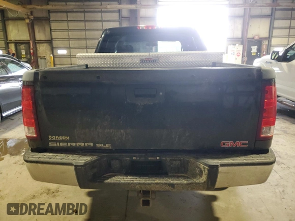 2012 GMC Sierra 1500 SLE with VIN 3GTP2VE72CG219554, listed as a Copart auction lot 47550635 with 154,365 mi miles and Salvage Title. Bid and sale history available at DreamBid. Image 6.