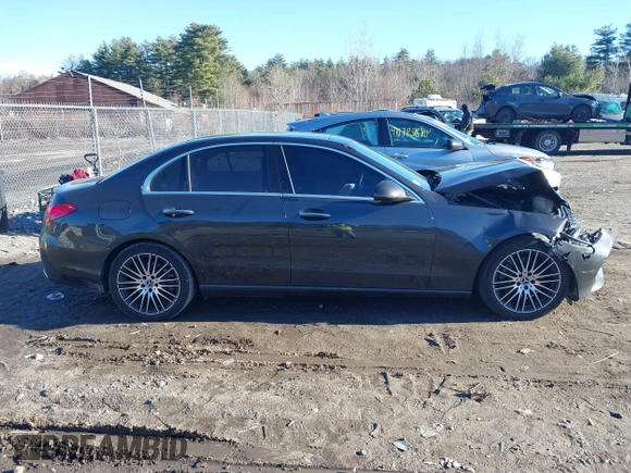 2023 Mercedes-Benz C 300 with VIN W1KAF4HB6PR074311, listed as a IAAI auction lot 41188282 with 18,225 mi miles and . Bid and sale history available at DreamBid. Image 13.