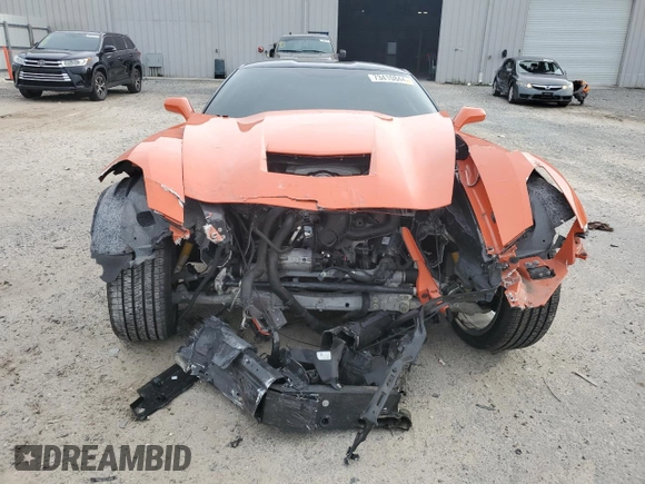 2019 Chevrolet Corvette 2LT with VIN 1G1YD2D71K5100990, listed as a Copart auction lot 73410844 with 30,628 mi miles and Non Repairable. Bid and sale history available at carsss.com. Image 5.