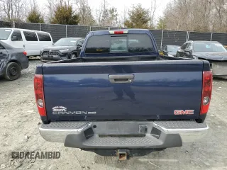 2008 GMC Canyon SL with VIN 1GTCS19E688175572, listed as a Copart auction lot 45641825 with 106,347 mi miles and Salvage Title. Bid and sale history available at carsss.com. Image 6.