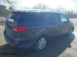 2016 Kia Sedona LX with VIN KNDMB5C18G6165041, listed as a IAAI auction lot 41808837 with 167,493 mi miles. Bid and sale history available at carsss.com. Image 4.
