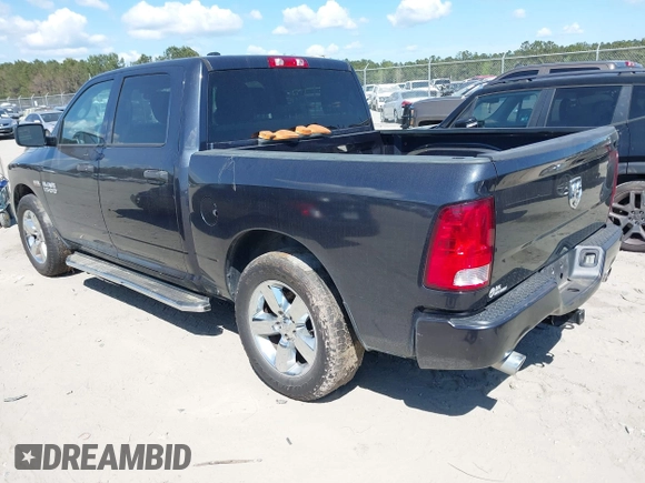 2018 Ram 1500 Express with VIN 1C6RR6KT1JS296814, listed as a IAAI auction lot 41870540 with 92,333 mi miles and . Bid and sale history available at DreamBid. Image 3.