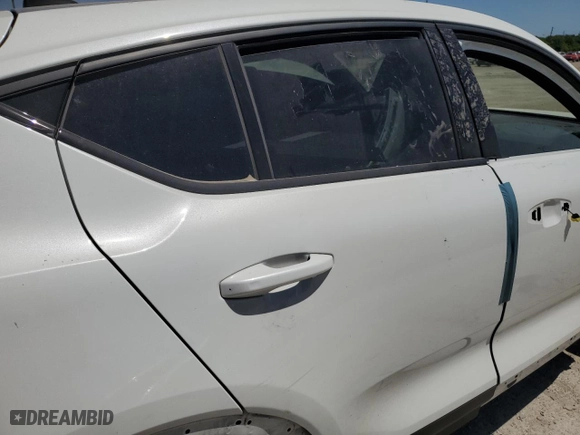 2023 Volvo C40 Recharge Pure Electric Plus with VIN YV4ED3GL1P2054494, listed as a Copart auction lot 57722314 with 11,764 mi miles and Salvage Title. Bid and sale history available at carsss.com. Image 10.