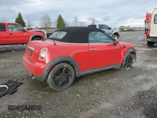 2015 MINI Roadster with VIN WMWSY1C54FT625973, listed as a Copart auction lot 85558534 with Not Provided miles and Salvage Title. Bid and sale history available at DreamBid. Image 3.