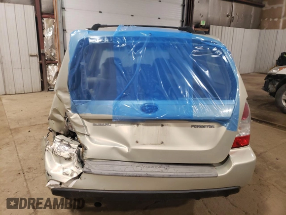 2007 Subaru Forester X w/Premium Pkg with VIN JF1SG65637H740860, listed as a Copart auction lot 72196854 with 127,497 mi miles and Salvage Title. Bid and sale history available at carsss.com. Image 6.
