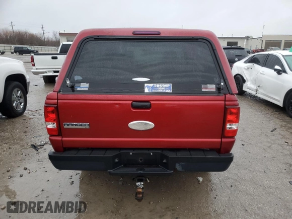2007 Ford Ranger XL with VIN 1FTYR10UX7PA51749, listed as a Copart auction lot 83933794 with 139,442 mi miles and Salvage title. Bid and sale history available at DreamBid. Image 6.