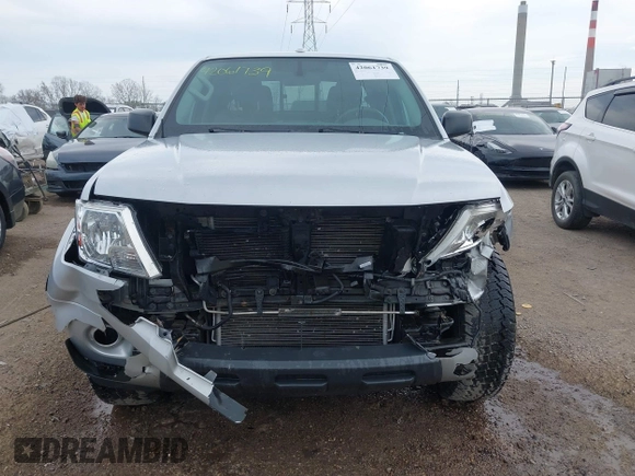 2018 Nissan Frontier Pro-4X with VIN 1N6AD0EV4JN747471, listed as a IAAI auction lot 42061739 with 43,661 mi miles and . Bid and sale history available at DreamBid. Image 13.