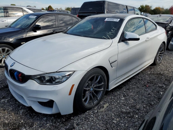 2015 BMW M4 with VIN WBS3R9C50FK330712, listed as a Copart auction lot 64958273 with 44,481 mi miles. Bid and sale history available at carsss.com. Image 1.