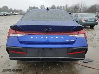 2024 Hyundai Elantra SEL with VIN KMHLM4DG5RU665459, listed as a Copart auction lot 43423365 with 59,688 mi miles and Salvage Title. Bid and sale history available at carsss.com. Image 6.