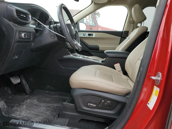 2020 Ford Explorer Limited with VIN 1FMSK7FH9LGA35006, listed as a Copart auction lot 50576545 with 30,077 mi miles and Salvage Title. Bid and sale history available at carsss.com. Image 7.