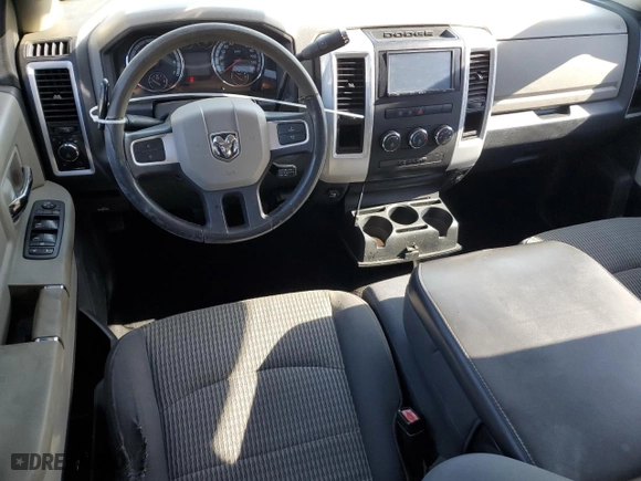 2009 Dodge Ram 1500 Sport with VIN 1D3HB13T79S743160, listed as a Copart auction lot 52738985 with 212,079 mi miles and Salvage Title. Bid and sale history available at carsss.com. Image 8.