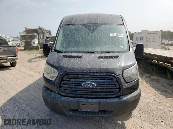 2019 Ford Transit with VIN 1FTYR2CM1KKA09221, listed as a Copart auction lot 56328235 with 223,051 mi miles and Salvage title. Bid and sale history available at DreamBid. Image 5.