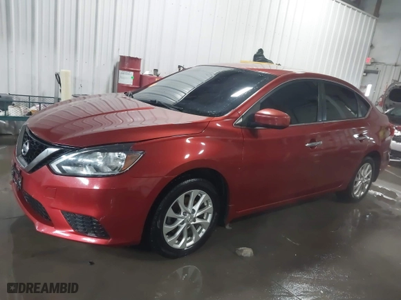 2017 Nissan Sentra SV with VIN 3N1AB7AP7HY266042, listed as a IAAI auction lot 41246586 with 137,262 mi miles. Bid and sale history available at carsss.com. Image 14.