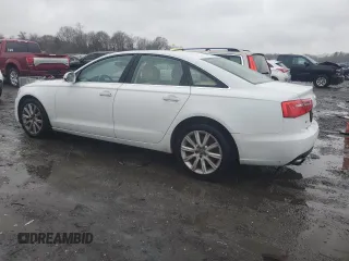 2015 Audi A6 2.0T Premium Plus with VIN WAUGFAFC3FN007747, listed as a Copart auction lot 52125165 with 160,677 mi miles and Clean Title. Bid and sale history available at carsss.com. Image 2.
