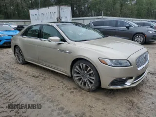 2017 Lincoln Continental Select with VIN 1LN6L9SK7H5636493, listed as a Copart auction lot 46155885 with 88,921 mi miles and Salvage Title. Bid and sale history available at DreamBid. Image 4.