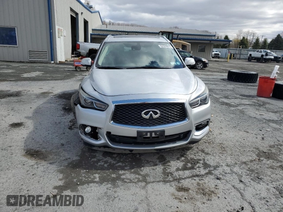 2018 Infiniti QX60 with VIN 5N1DL0MMXJC520725, listed as a Copart auction lot 52320875 with 76,056 mi miles and Salvage Title. Bid and sale history available at DreamBid. Image 5.