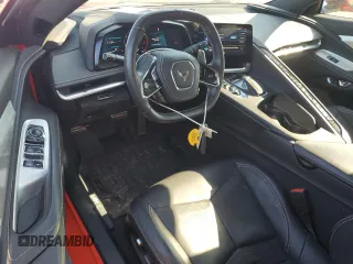 2022 Chevrolet Corvette 3LT with VIN 1G1YC3D41N5117663, listed as a Copart auction lot 79477514 with 6,965 mi miles and Salvage Title. Bid and sale history available at carsss.com. Image 8.