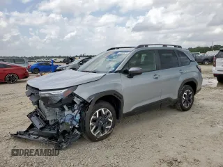 2025 Subaru Forester Premium with VIN JF2SLDBC6SH451339, listed as a Copart auction lot 61853615 with 2,378 mi miles and Salvage title. Bid and sale history available at DreamBid. Image 1.