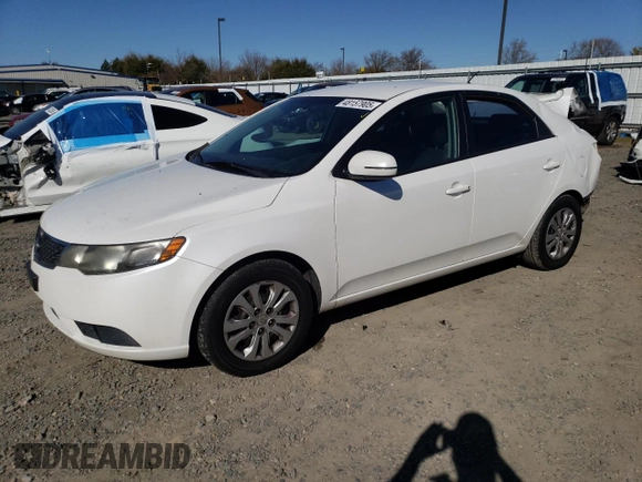 2012 Kia Forte EX with VIN KNAFU4A28C5614174, listed as a Copart auction lot 48157905 with 160,565 mi miles and Salvage Title. Bid and sale history available at carsss.com. Image 1.