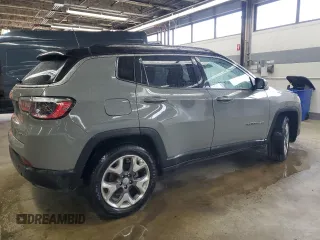 2021 Jeep Compass Limited with VIN 3C4NJDCBXMT579353, listed as a Copart auction lot 55634215 with 98,644 mi miles and Salvage title. Bid and sale history available at DreamBid. Image 3.