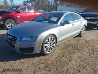 2012 Audi A7 3.0 Prestige with VIN WAUSGAFCXCN001849, listed as a IAAI auction lot 41712682 with 102,833 mi miles. Bid and sale history available at carsss.com. Image 2.