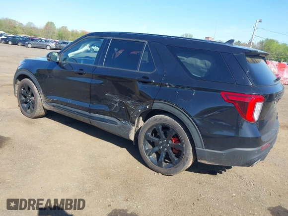 2021 Ford Explorer ST z VIN 1FM5K8GC7MGB27416, wystawiony jako IAAI lot #42118046 z przebiegiem 49 235 mil mil oraz . Historia ofert i sprzedaży dostępna na DreamBid. Obrazek 3.