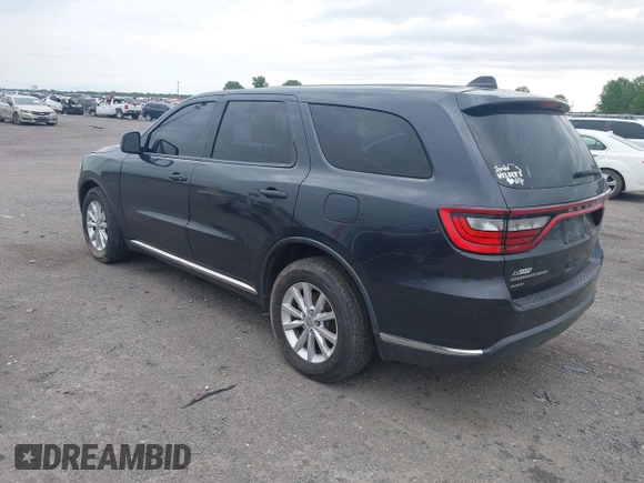 2014 Dodge Durango SXT with VIN 1C4RDJAG7EC307118, listed as a IAAI auction lot 42168781 with 92,977 mi miles and . Bid and sale history available at DreamBid. Image 3.