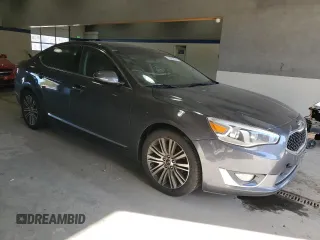 2014 Kia Cadenza Premium with VIN KNALN4D70E5150792, listed as a Copart auction lot 78092074 with 183,714 mi miles and Clean Title. Bid and sale history available at carsss.com. Image 4.