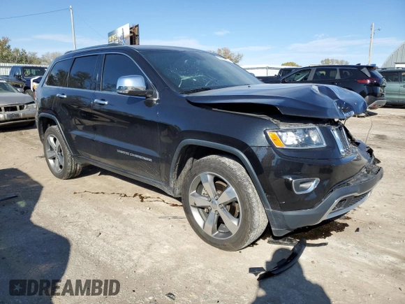 2015 Jeep Grand Cherokee Limited with VIN 1C4RJFBG3FC211539, listed as a Copart auction lot 79779514 with 108,033 mi miles and Salvage Title. Bid and sale history available at carsss.com. Image 4.