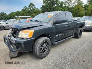 2008 Nissan Titan XE with VIN 1N6BA06A98N356075, listed as a Copart auction lot 63376675 with 138,019 mi miles and Clean title. Bid and sale history available at DreamBid. Image 1.