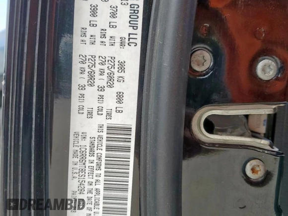2014 Ram 1500 Sport с VIN 1C6RR6MT8ES154284, выставлен на аукционе Copart как лот 60139995 с пробегом 136 682 миль миль и Списание • Salvage title. История ставок и продаж доступна на DreamBid. Изображение 14.