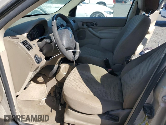 2007 Ford Focus S with VIN 1FAFP34N37W312632, listed as a Copart auction lot 62766645 with Not provided miles and Clean title. Bid and sale history available at DreamBid. Image 7.