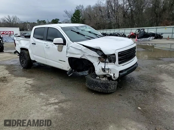 2019 GMC Canyon 4WD SLE with VIN 1GTG6CEN0K1348235, listed as a Copart auction lot 45934405 with 0 mi miles and Salvage Title. Bid and sale history available at carsss.com. Image 13.