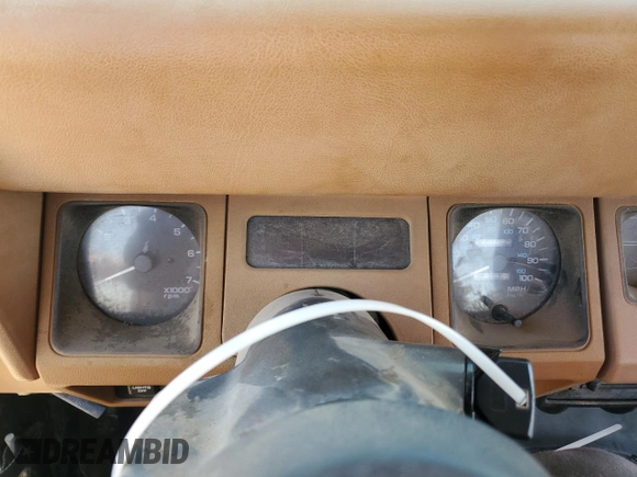 1994 Jeep Wrangler S with VIN 1J4FY19P7RP437520, listed as a Copart auction lot 57447085 with 124,023 mi miles and Salvage title. Bid and sale history available at DreamBid. Image 9.