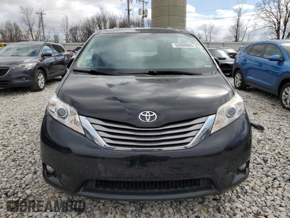 2015 Toyota Sienna Ltd with VIN 5TDDK3DC6FS124667, listed as a Copart auction lot 52009895 with 190,738 mi miles and Clean Title. Bid and sale history available at carsss.com. Image 5.