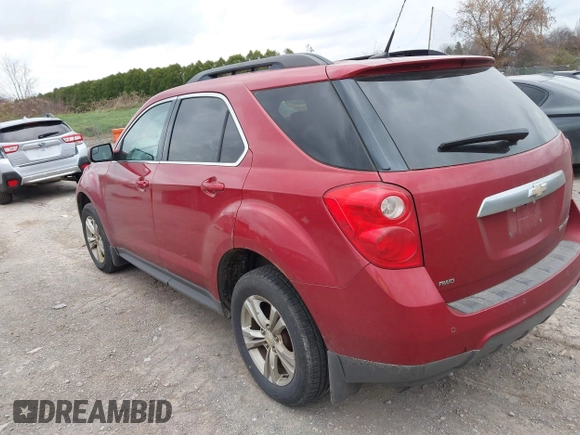 2013 Chevrolet Equinox LT with VIN 2GNFLNEK1D6110634, listed as a IAAI auction lot 40808995 with 135,328 mi miles and . Bid and sale history available at DreamBid. Image 3.