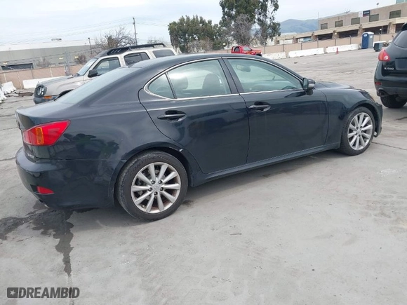 2009 Lexus IS 250 with VIN JTHBK262495102682, listed as a IAAI auction lot 41846170 with 153,400 mi miles. Bid and sale history available at carsss.com. Image 4.