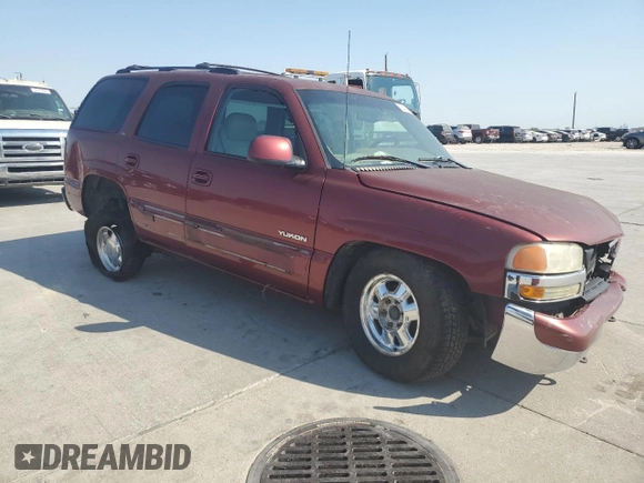 2001 GMC Yukon SLT with VIN 1GKEK13T61R219834, listed as a Copart auction lot 75450464 with 0 mi miles and Clean Title. Bid and sale history available at carsss.com. Image 4.