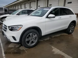 2020 Mercedes-Benz GLC 300 with VIN WDC0G8EB5LF694586, listed as a Copart auction lot 56115425 with 49,309 mi miles and Salvage title. Bid and sale history available at DreamBid. Image 1.