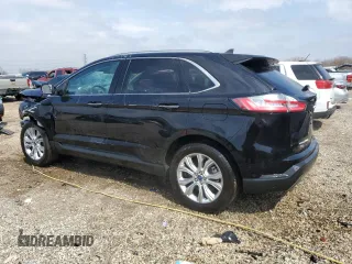 2022 Ford Edge Titanium with VIN 2FMPK4K91NBA74220, listed as a Copart auction lot 52184665 with 9,391 mi miles and Salvage Title. Bid and sale history available at carsss.com. Image 2.