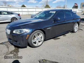 2016 BMW 5 Series 550i xDrive with VIN WBAKP9C56GD980219, listed as a Copart auction lot 49330955 with 86,513 mi miles and Salvage title. Bid and sale history available at DreamBid. Image 1.