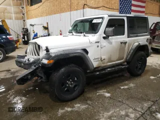 2019 Jeep Wrangler Sport S z VIN 1C4GJXAG7KW569752, wystawiony jako Copart lot #87742015 z przebiegiem 23 664 mil mil oraz Szkoda całkowita • Salvage title. Historia ofert i sprzedaży dostępna na DreamBid. Obrazek 1.