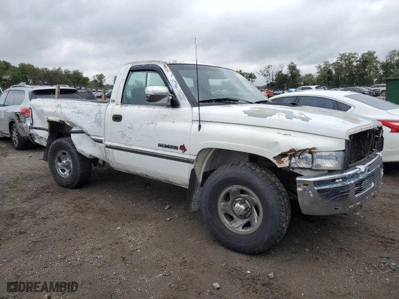 1996 Dodge Ram 1500 with VIN 1B7HC16Z2TS571133, listed as a Copart auction lot 71982594 with 233,135 mi miles and Salvage Title. Bid and sale history available at carsss.com. Image 4.
