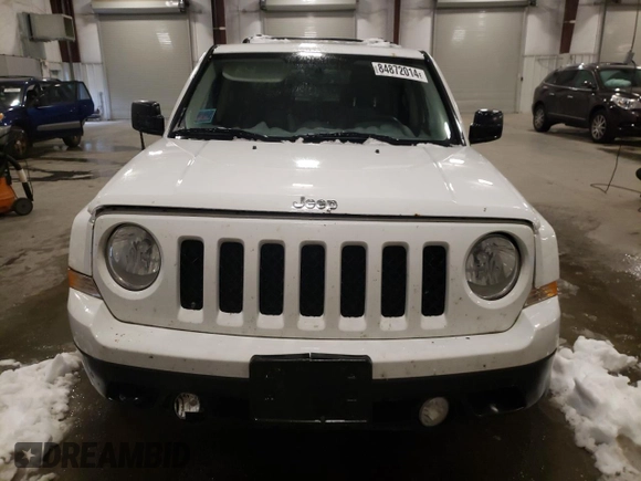 2011 Jeep Patriot Latitude X with VIN 1J4NF4GB2BD263910, listed as a Copart auction lot 84872014 with 162,067 mi miles and Salvage Title. Bid and sale history available at DreamBid. Image 5.