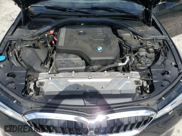 2020 BMW 3 Series 330i with VIN 3MW5R1J05L8B16852, listed as a Copart auction lot 56912105 with 75,379 mi miles and Salvage title. Bid and sale history available at DreamBid. Image 11.