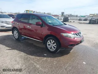 2011 Nissan Murano SV with VIN JN8AZ1MW4BW150292, listed as a IAAI auction lot 41809777 with 198,717 mi miles. Bid and sale history available at carsss.com. Image 1.
