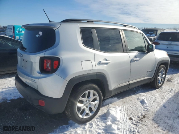 2015 Jeep Renegade Latitude with VIN ZACCJABT0FPB56314, listed as a Copart auction lot 44226495 with 84,341 mi miles and Salvage Title. Bid and sale history available at carsss.com. Image 3.