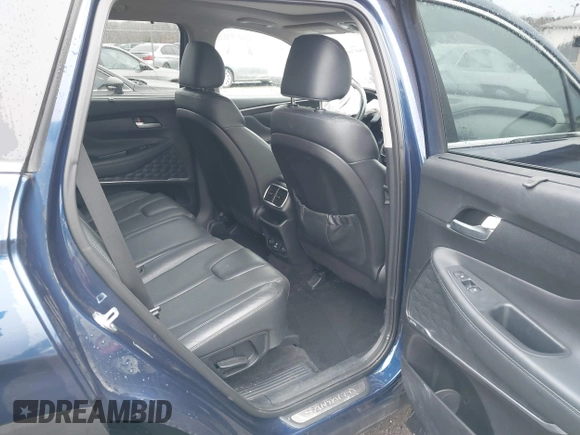 2020 Hyundai Santa Fe Limited with VIN 5NMS5CAA6LH276416, listed as a IAAI auction lot 41507669 with 54,887 mi miles. Bid and sale history available at carsss.com. Image 8.