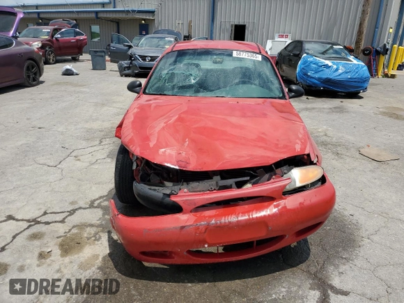 1997 Ford Escort LX with VIN 1FALP13P2VW128399, listed as a Copart auction lot 58775365 with 85,434 mi miles and Salvage title. Bid and sale history available at DreamBid. Image 5.