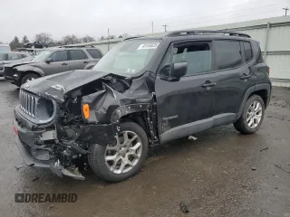 2015 Jeep Renegade Latitude with VIN ZACCJABT6FPC39465, listed as a Copart auction lot 45169835 with 110,209 mi miles and Salvage Title. Bid and sale history available at DreamBid. Image 1.